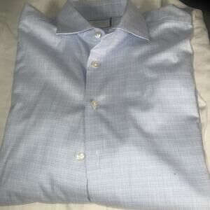 Charles tyrwhitt Slim Fit Triple Check Shirt Cuff 16 1/2 33”